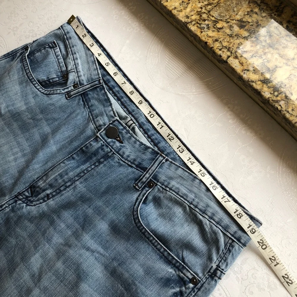 Calvin Klein Jeans Straight-Leg Regular-Fit Blue Denim Jeans Pants Men’s Size 38